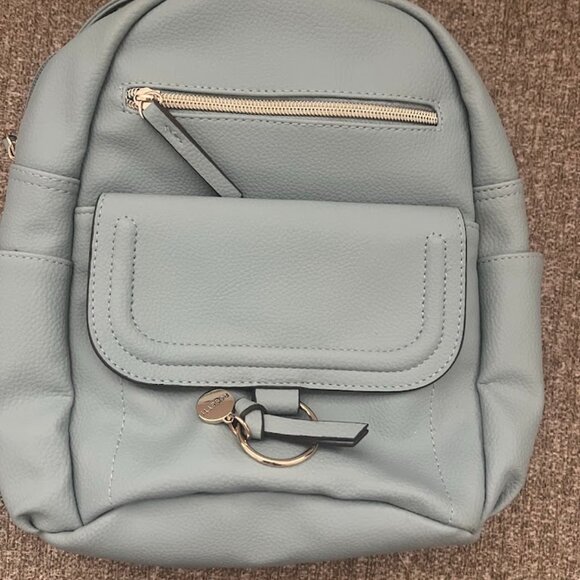 Rosetti Green Blue Mini Shoulder Bag Backpack Travel Bag - Picture 8 of 10